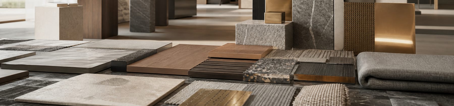 Material selection and spatial design